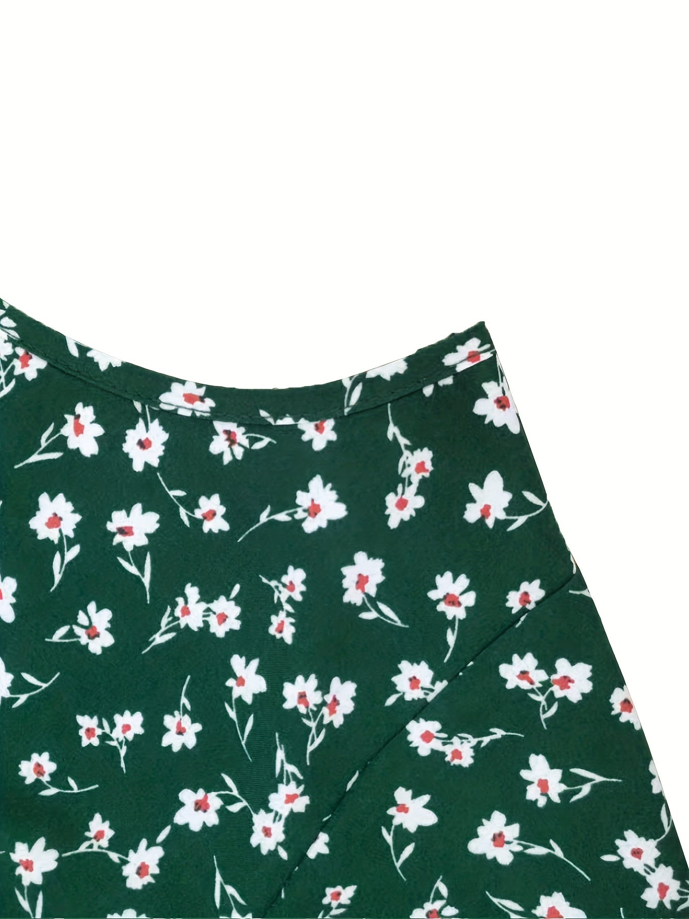 Roze midi-jurk met bloemenprint - Clara