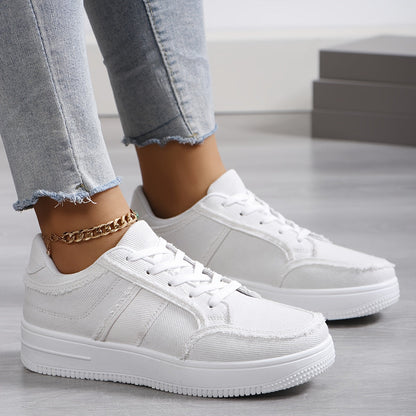 Blauwe casual sneakers - Clara