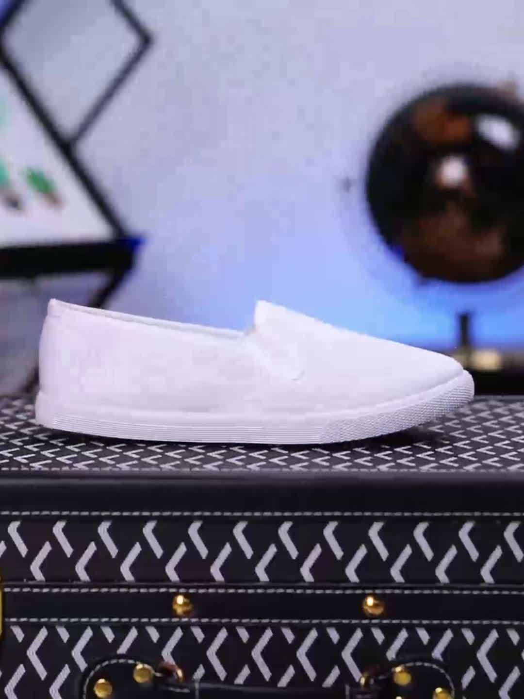 Witte lichtgewicht loafers - Sophia