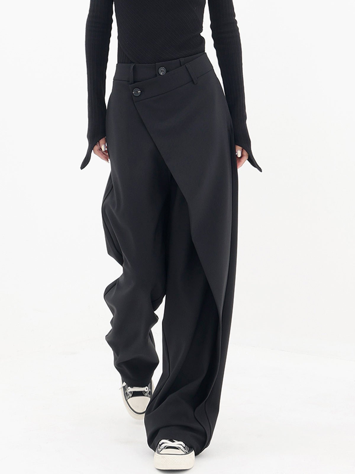 Anna - Asymmetrische Baggy Broek