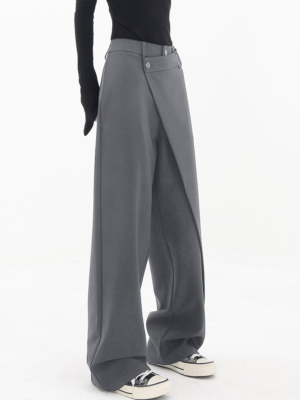 Anna - Asymmetrische Baggy Broek