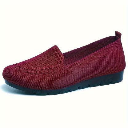 Rote Mesh Loafers - Isabella