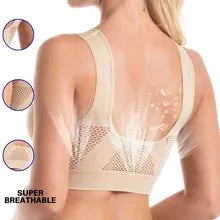 Beige naadloze push-up bh - Clara