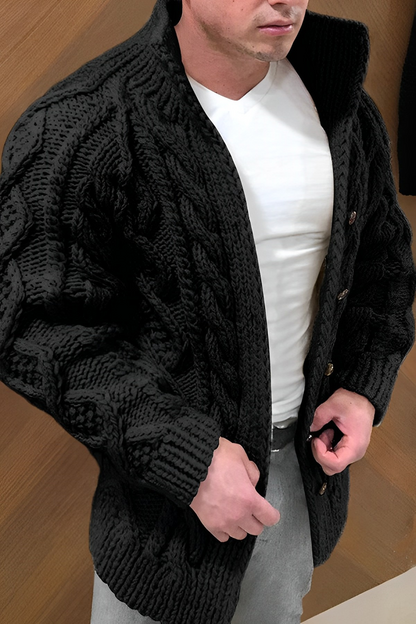 Urban Comfort Chunky Knit Heren Cardigan